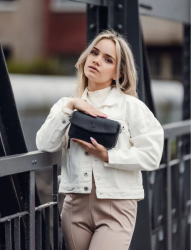 CROSSBODY - PENĚŽENKA / Moana Black