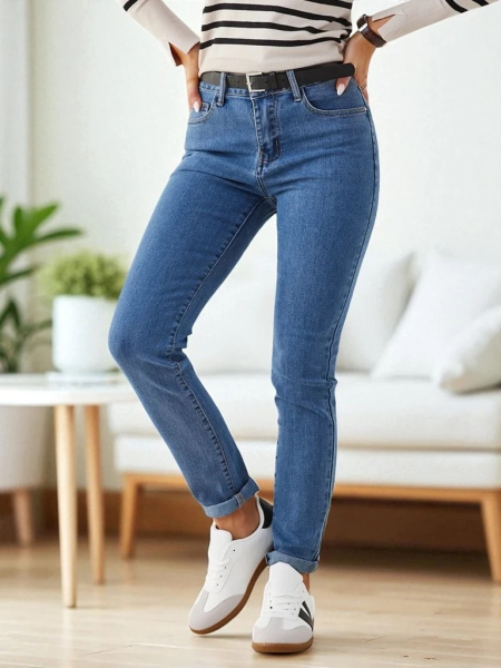 JEANS - DÁMSKÉ M / 38